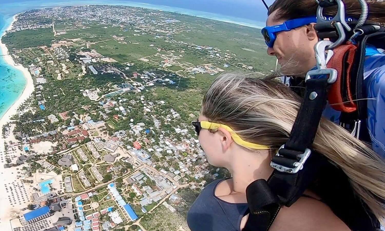 Skydiving Zanzibar