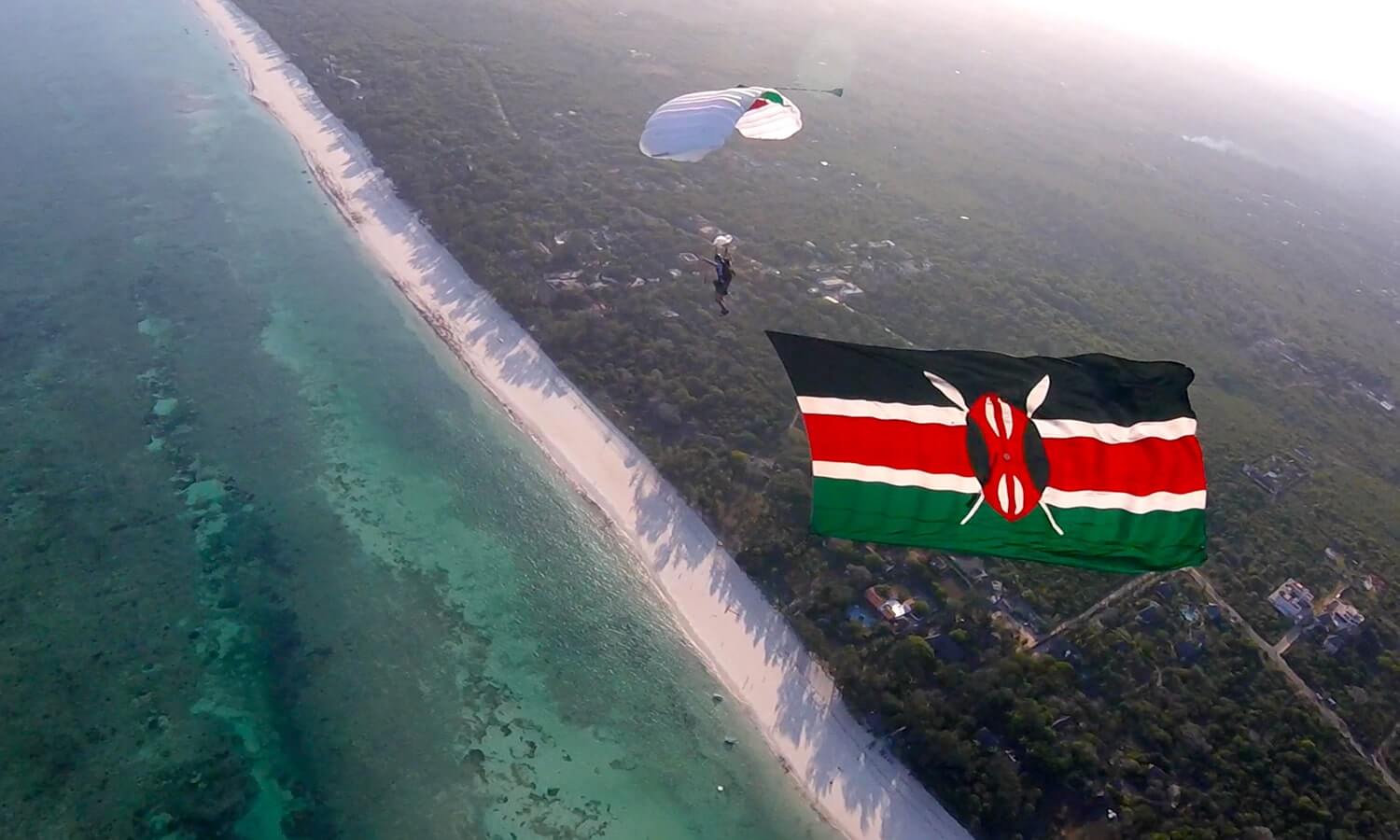 Skydiving Zanzibar